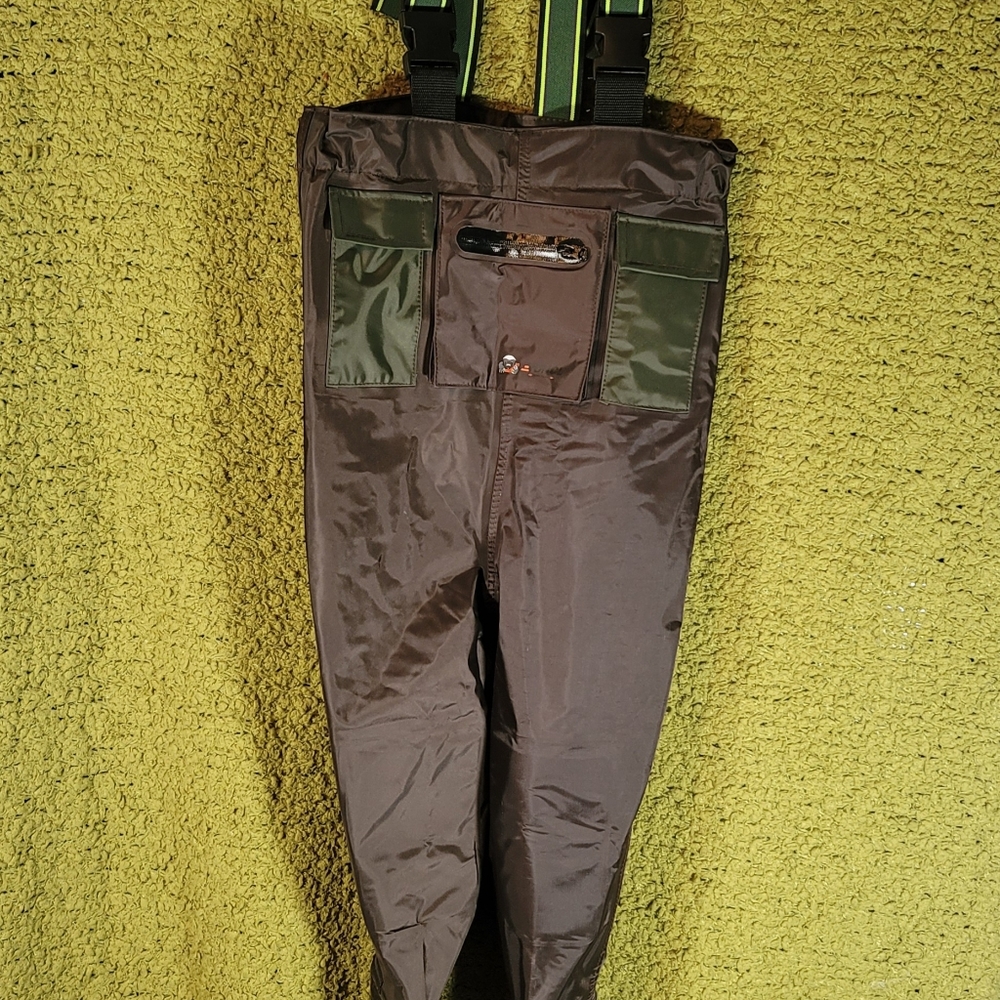 RUNCL Kids Chest Waders with Boots Size 13